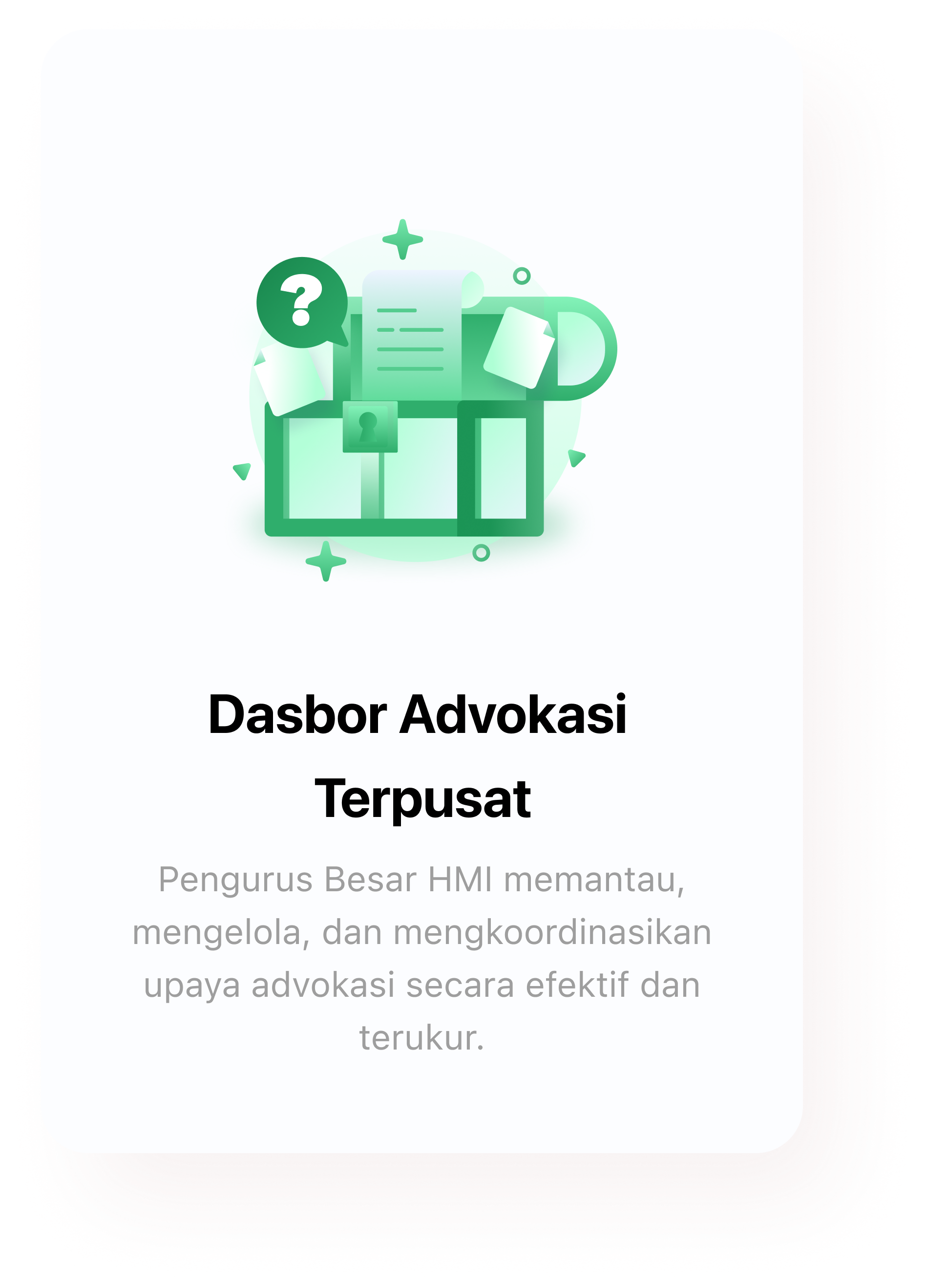 Dasbor Advokasi Terpusat